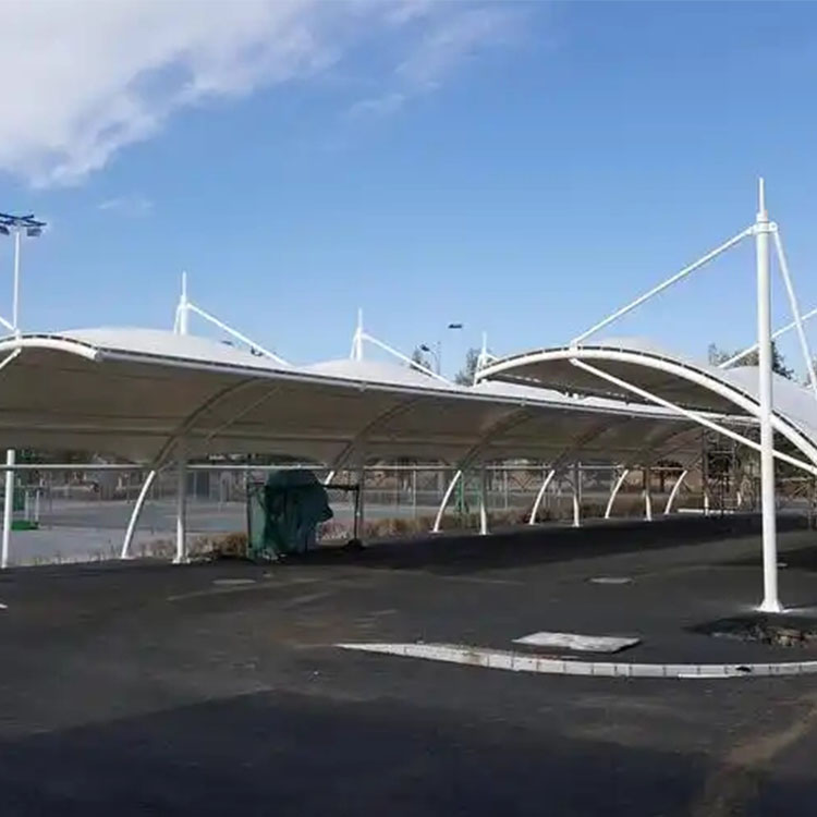 泾阳县膜结构电动车棚