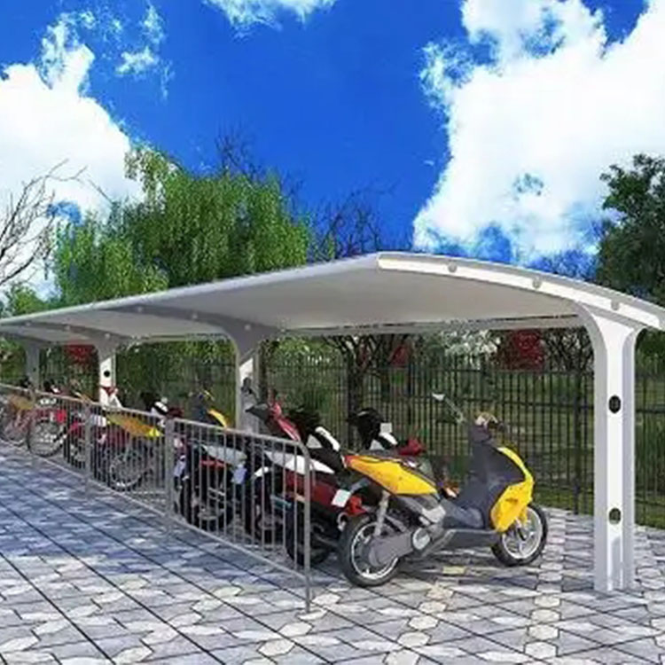 泾阳县膜结构电动车棚